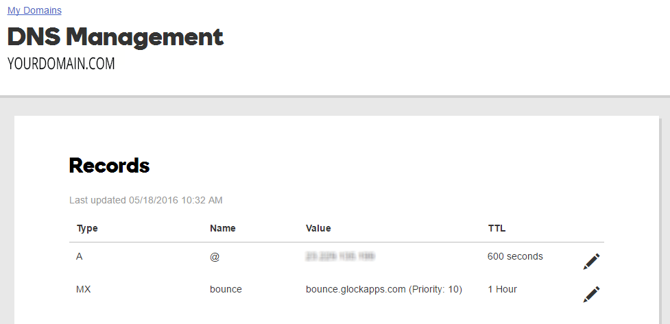 Inbound Domain Forwarding for Bounce Email Handling
