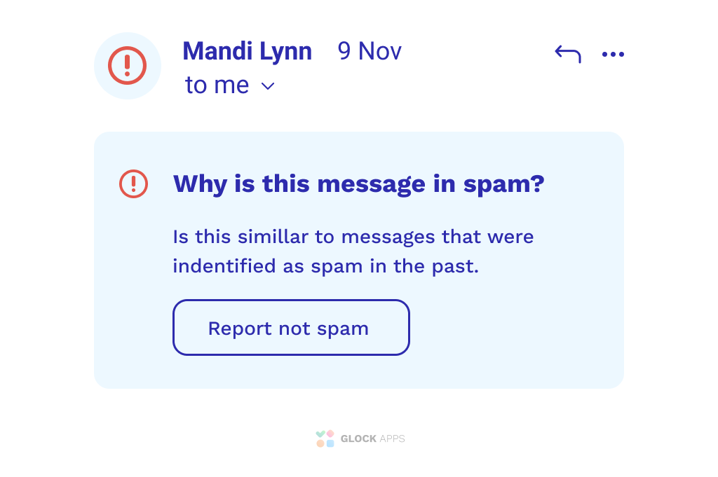 Stay away of the Gmail Spam