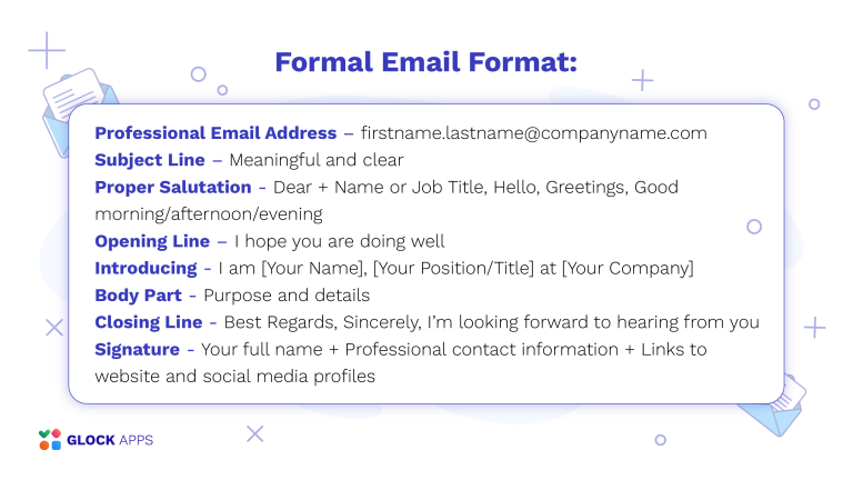How to Write a Formal Email: Useful Tips and Examples | GlockApps